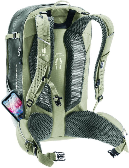 Велосипедна раница Deuter - Trans Alpine Pro, 28 L, зелена