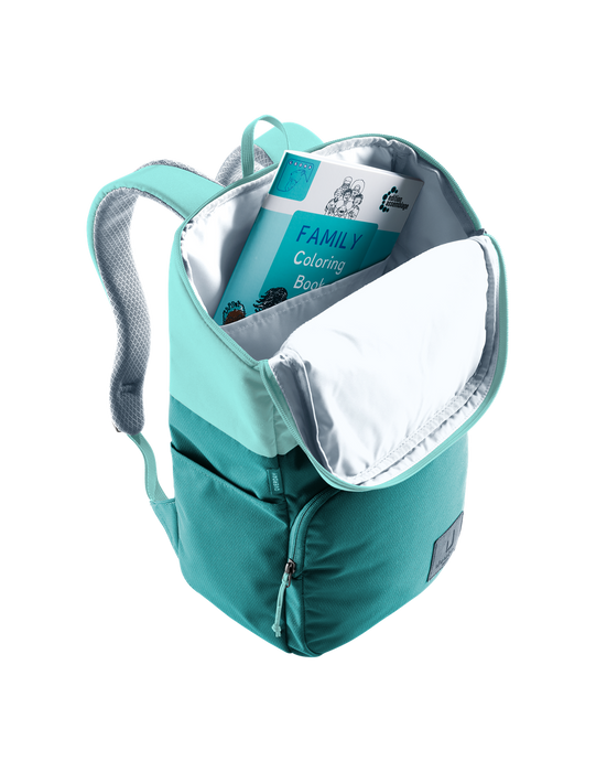 Детска раница Deuter - Overday 15L, синя/сива