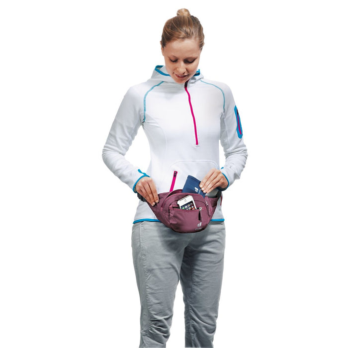 Чанта за кръста Deuter Belt I, полиамид, рипстоп червена