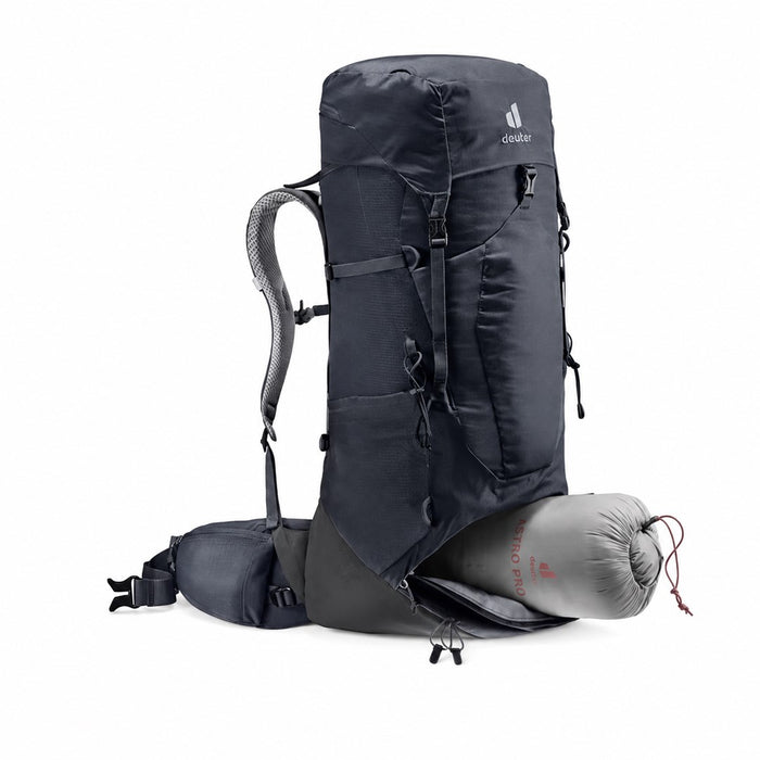 Раница Deuter Aircontact Lite 40 + 10 черно-сива