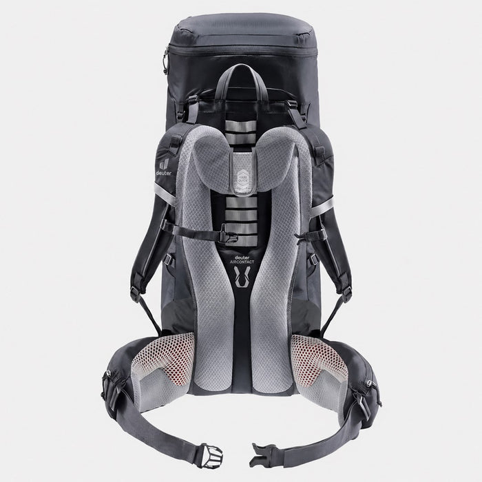 Раница Deuter Aircontact Lite 40 + 10 черно-сива