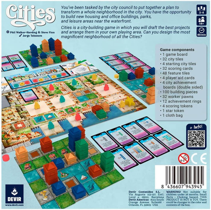 Настолна игра Cities - Семейна