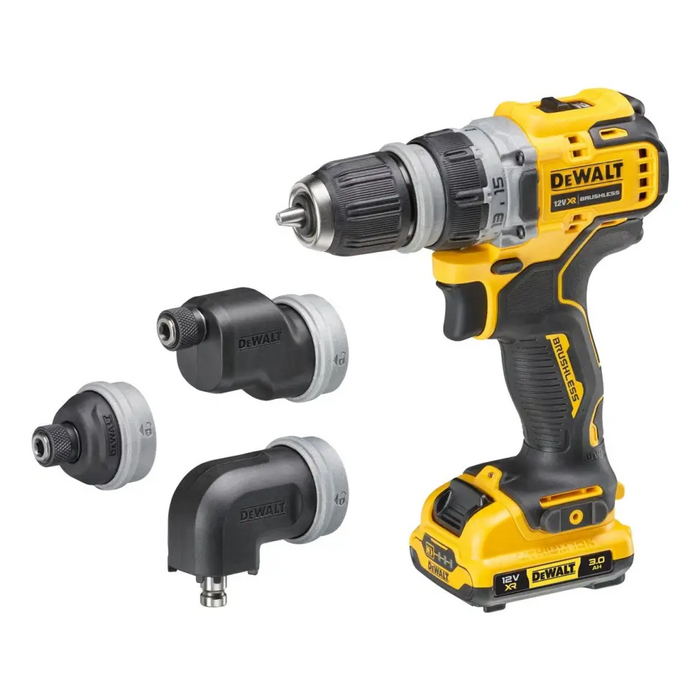 DeWALT DCD703L2T-QW бормашина 1500 об/мин Безключова 900