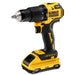 DeWALT DCD709D2T-QW drill 1650 RPM 1.6 kg Black Yellow