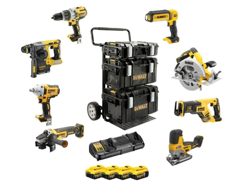 АКУМУЛАТОРЕН КОМПЛЕКТ DeWALT DCK856P4-QW