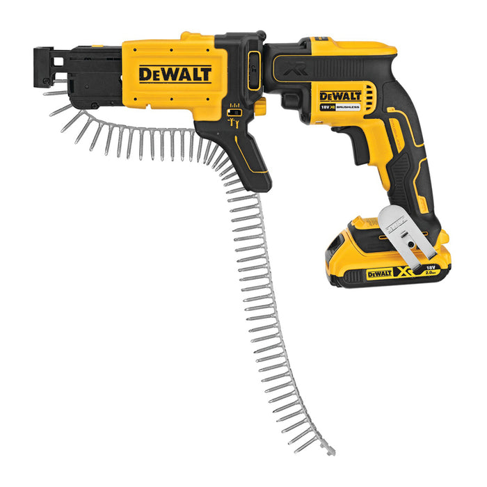 AКУМУЛАТОРЕН БЕЗЧЕТКОВ ВИНТОВЕРТ DEWALT DCF620D2K-QW 18 V, 30.00 nm, БРОЙ БАТЕРИИ 2, 2.00 Ah, КУФАР