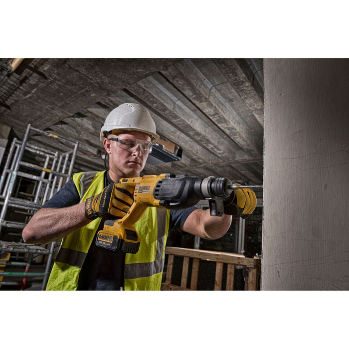 АКУМУЛАТОРЕН БЕЗЧЕТКОВ ПЕРФОРАТОР DEWALT DCH133M1-QW 18 V, 2.60 J, SDS PLUS, БРОЙ БАТЕРИИ 1, 4.00 Ah, КУФАР