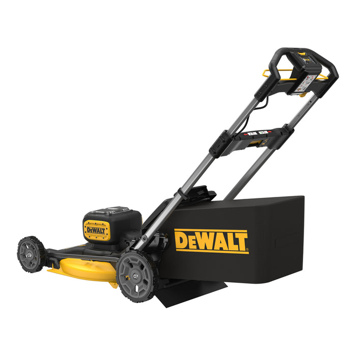 АКУМУЛАТОРНА БЕЗЧЕТКОВА КОСАЧКА DEWALT DCMWP134W2-QW 18 V, ШИРИНА НА КОСЕНЕ 53.00 см, БРОЙ БАТЕРИИ 2, 8.00 Ah