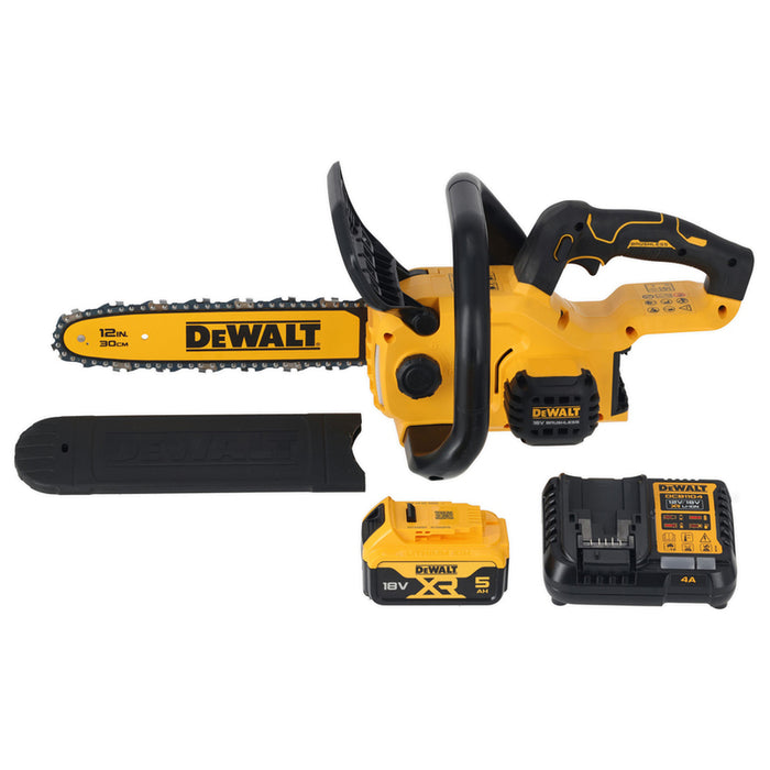АКУМУЛАТОРЕН ВЕРИЖЕН ТРИОН DEWALT DCMCS565P1-QW 18 V, БРОЙ БАТЕРИИ 1, 5.00 Ah, ДЪЛЖИНА НА ШИНАТА 30.00 см