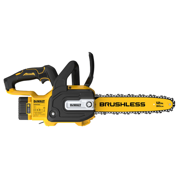 АКУМУЛАТОРЕН ВЕРИЖЕН ТРИОН DEWALT DCMCS565P1-QW 18 V, БРОЙ БАТЕРИИ 1, 5.00 Ah, ДЪЛЖИНА НА ШИНАТА 30.00 см