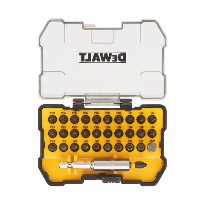 КОМПЛЕКТ БИТОВЕ С МАГНИТЕН ДЪРЖАЧ DEWALT DT70560T-QZ