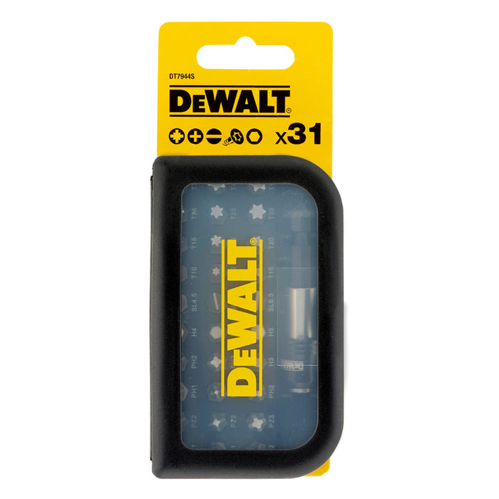 КОМПЛЕКТ БИТОВЕ С МАГНИТЕН ДЪРЖАЧ DEWALT DT7944S-QZ