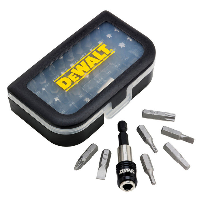 КОМПЛЕКТ БИТОВЕ С МАГНИТЕН ДЪРЖАЧ DEWALT DT7944S-QZ
