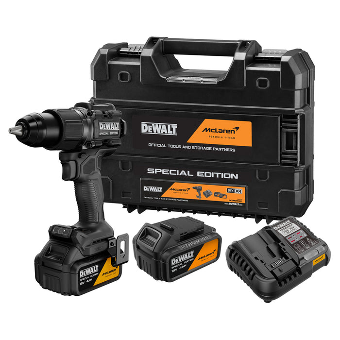 АКУМУЛАТОРНА УДАРНА БОРМАШИНА DEWALT DCD86MM2T-QW 18 V, 90.00 nm, 4.00 Ah, КУФАР