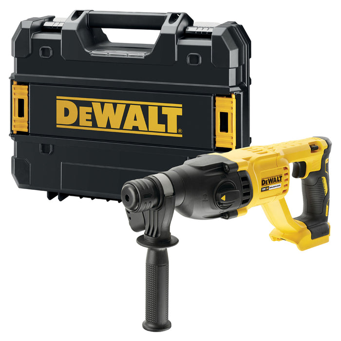 АКУМУЛАТОРЕН БЕЗЧЕТКОВ ПЕРФОРАТОР DEWALT DCH133NT-XJ 18 V, 2.60 J, КУФАР