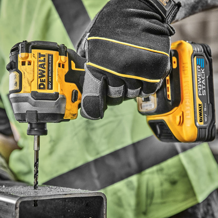 АКУМУЛАТОРЕН БЕЗЧЕТКОВ КОМПЛЕКТ DEWALT DCK2050H2T-QW 18 V, БРОЙ БАТЕРИИ 2, 5.00 Ah, КУФАР