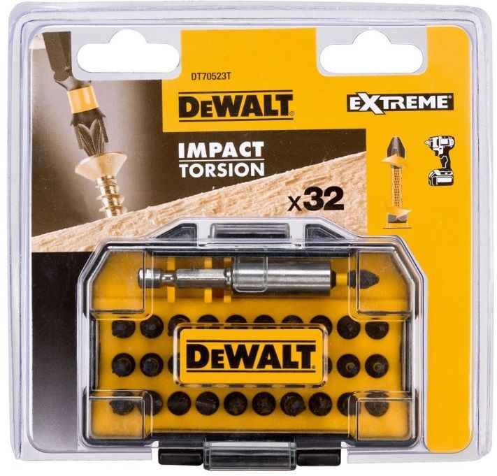 Комплект битове DeWALT - DT70523T-QZ, 32 части