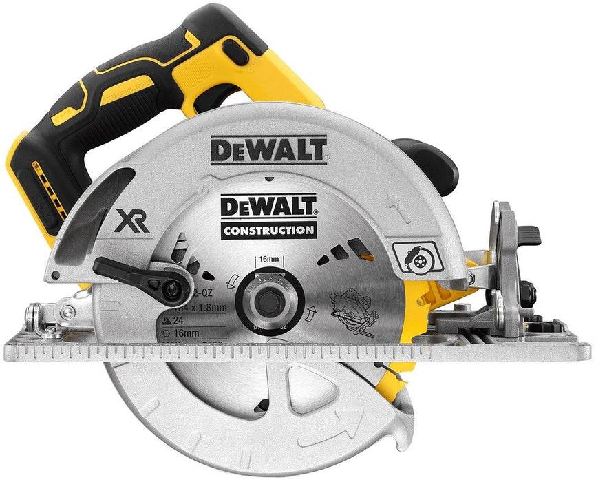 Акумулаторен ръчен циркуляр DeWALT - DCS572N-XJ, 18V, 5500 rpm, Solo