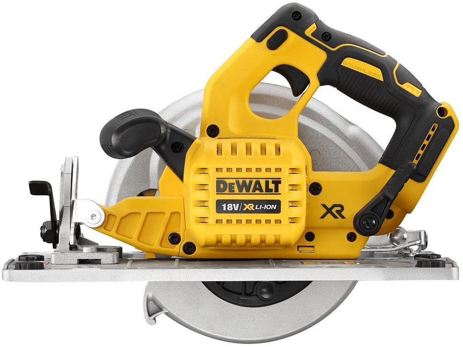 Акумулаторен ръчен циркуляр DeWALT - DCS572N-XJ, 18V, 5500 rpm, Solo