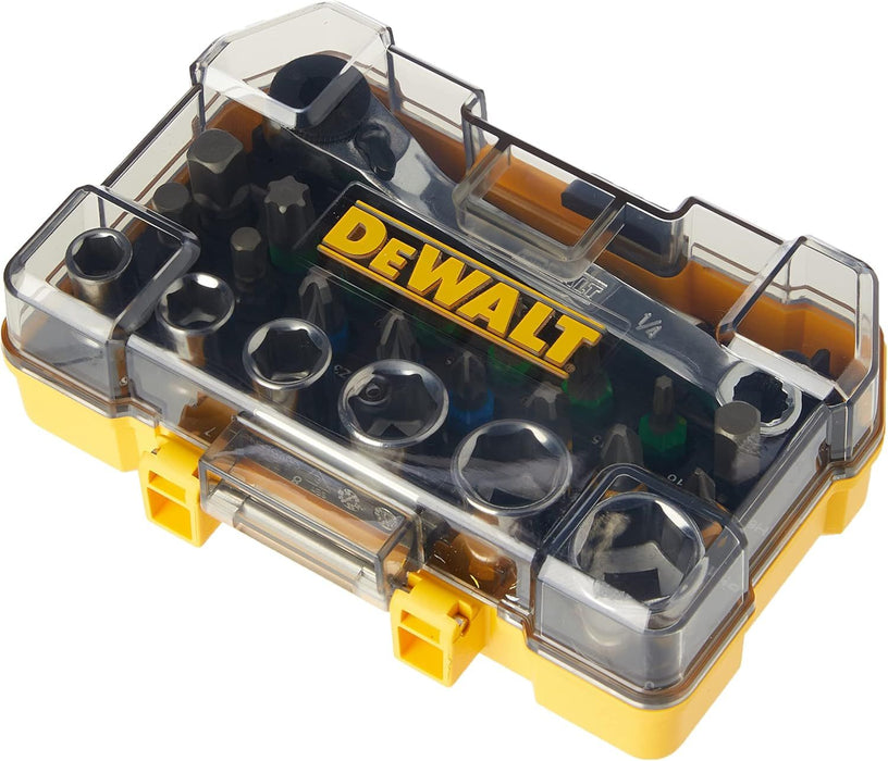 Комплект тресчотка с битове и вложки DеWALT - DT71516, 24 части