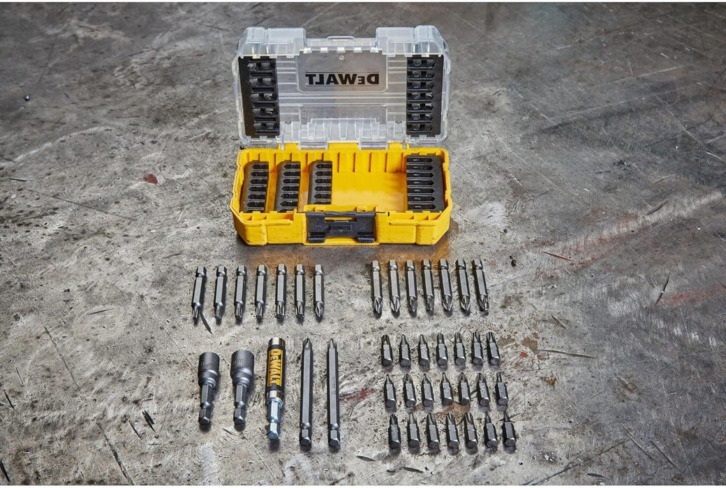 Комплект накрайници и битове DeWALT - DT70702, 1/4'', 40 части