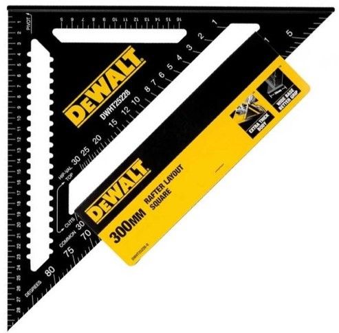 Мултифункционален прав ъгъл DeWALT - DWHT25228, 30 x 30 x 42.5 cm