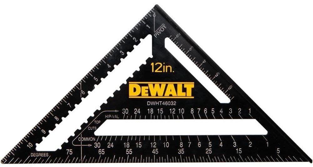 Мултифункционален прав ъгъл DeWALT - DWHT46032, 30 x 30 x 42.5 cm