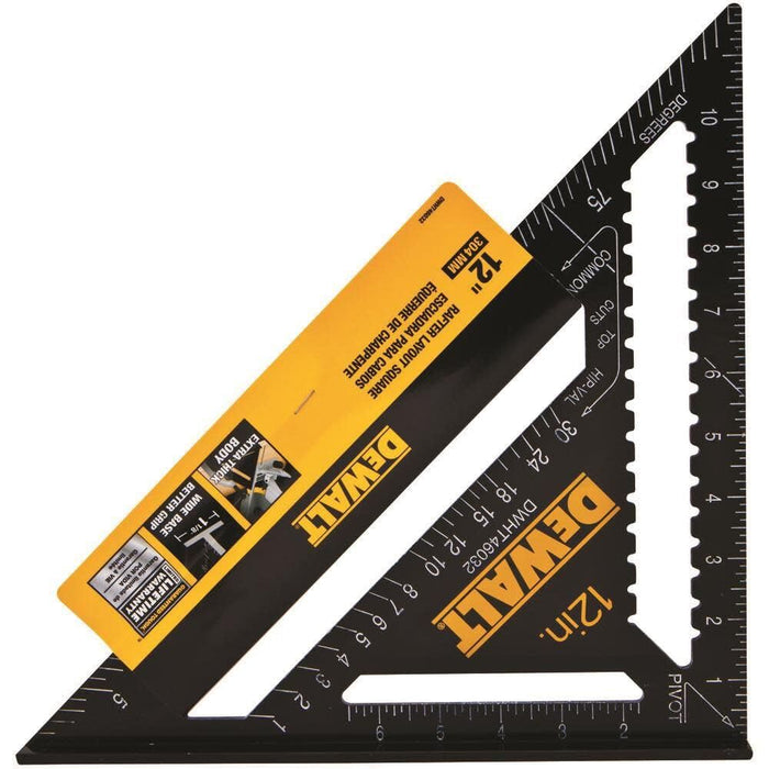 Мултифункционален прав ъгъл DeWALT - DWHT46032, 30 x 30 x 42.5 cm