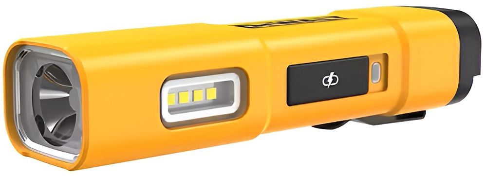 Акумулаторен джобен фенер DeWALT - DCL183, 3.6 V, 400 lm, с USB-C кабел