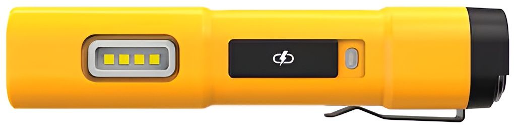 Акумулаторен джобен фенер DeWALT - DCL183, 3.6 V, 400 lm, с USB-C кабел