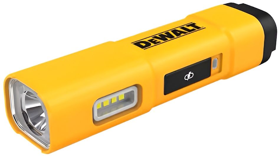 Акумулаторен джобен фенер DeWALT - DCL183, 3.6 V, 400 lm, с USB-C кабел