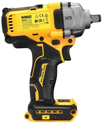 Акумулаторен ударен гайковерт DeWALT - DCF891N, 18 V, без батерия и зарядно