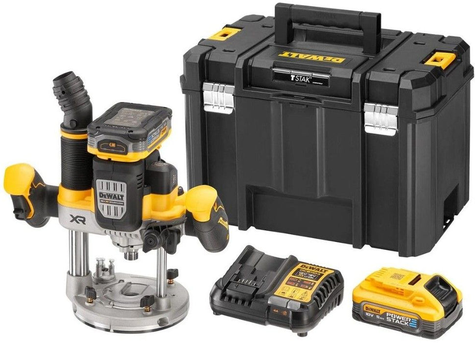 Акумулаторна оберфреза DeWALT - DCW620H2-QW, 18 V, с батерии и зарядно