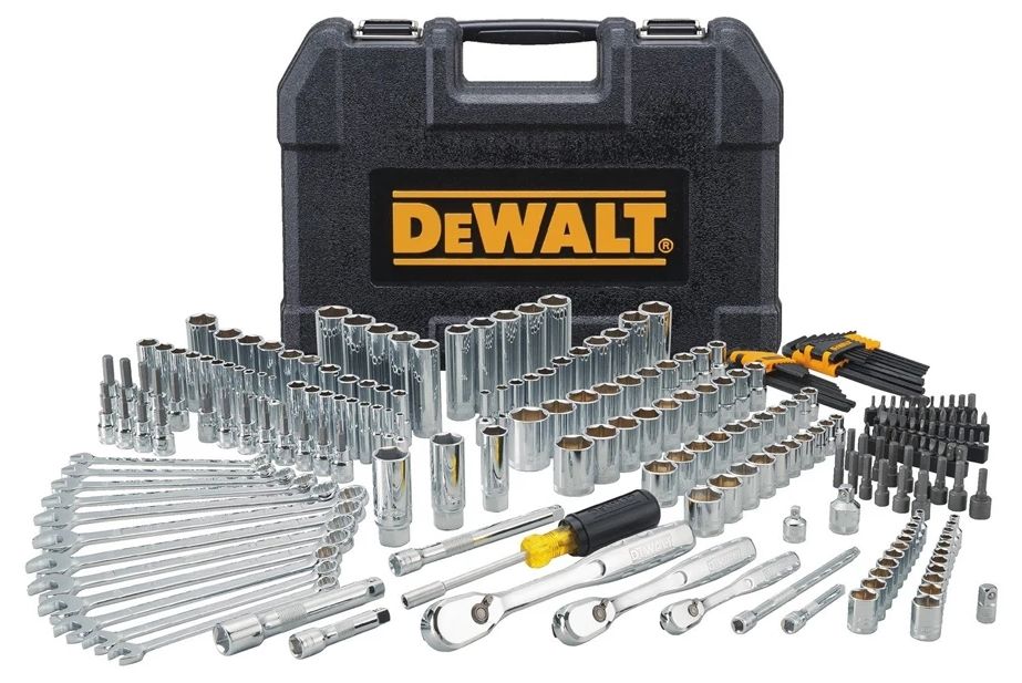 Гедоре комплект DeWALT - DWMT81535-1, 247 части, 1/4", 3/8" и 1/2"