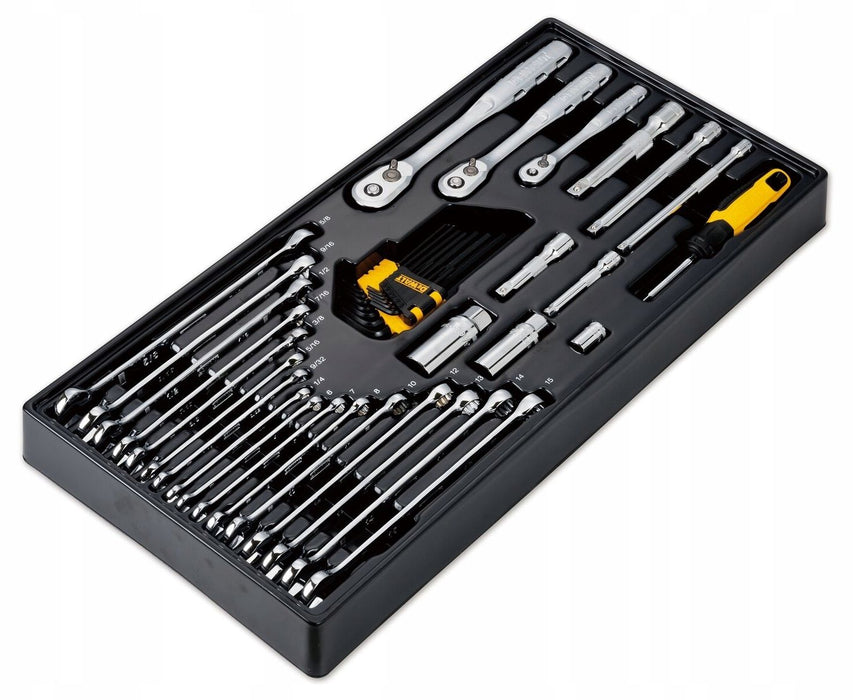 Гедоре комплект DeWALT - DWMT45341-1, 341 части, 1/4", 3/8", 1/2"