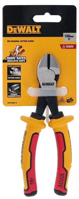 Изолирани клещи резачки DeWALT - VDE, DWHT82801-0, 160 mm