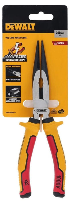 Изолирани клещи с удължени челюсти DeWALT - VDE 1000 V, 200 mm