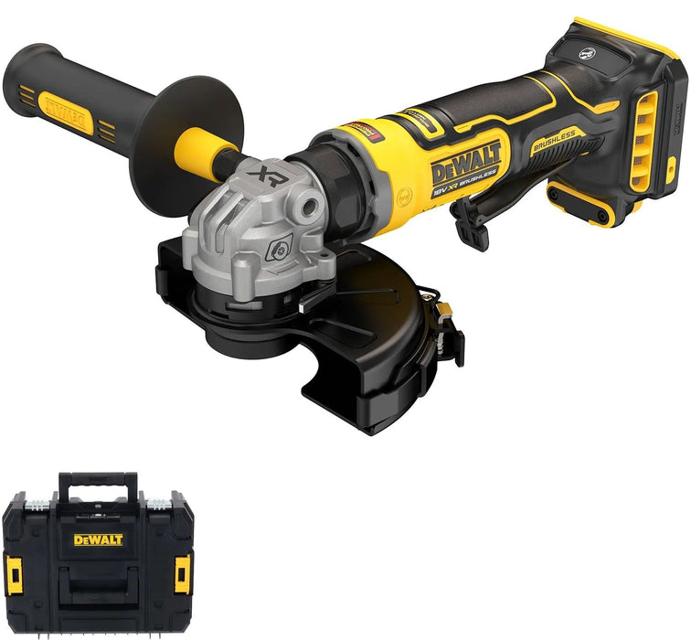 Акумулаторен ъглошлайф DeWalt - DCG404NT-XJ, 18V, без батерия и зарядно, с куфар