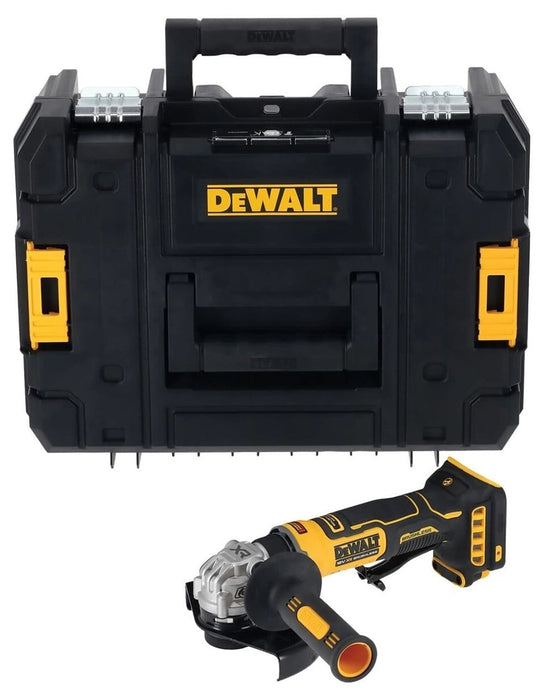 Акумулаторен ъглошлайф DeWalt - DCG404NT-XJ, 18V, без батерия и зарядно, с куфар