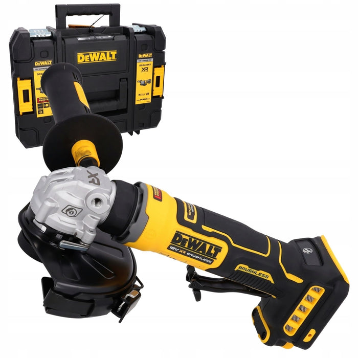 Акумулаторен ъглошлайф DeWalt - DCG404NT-XJ, 18V, без батерия и зарядно, с куфар