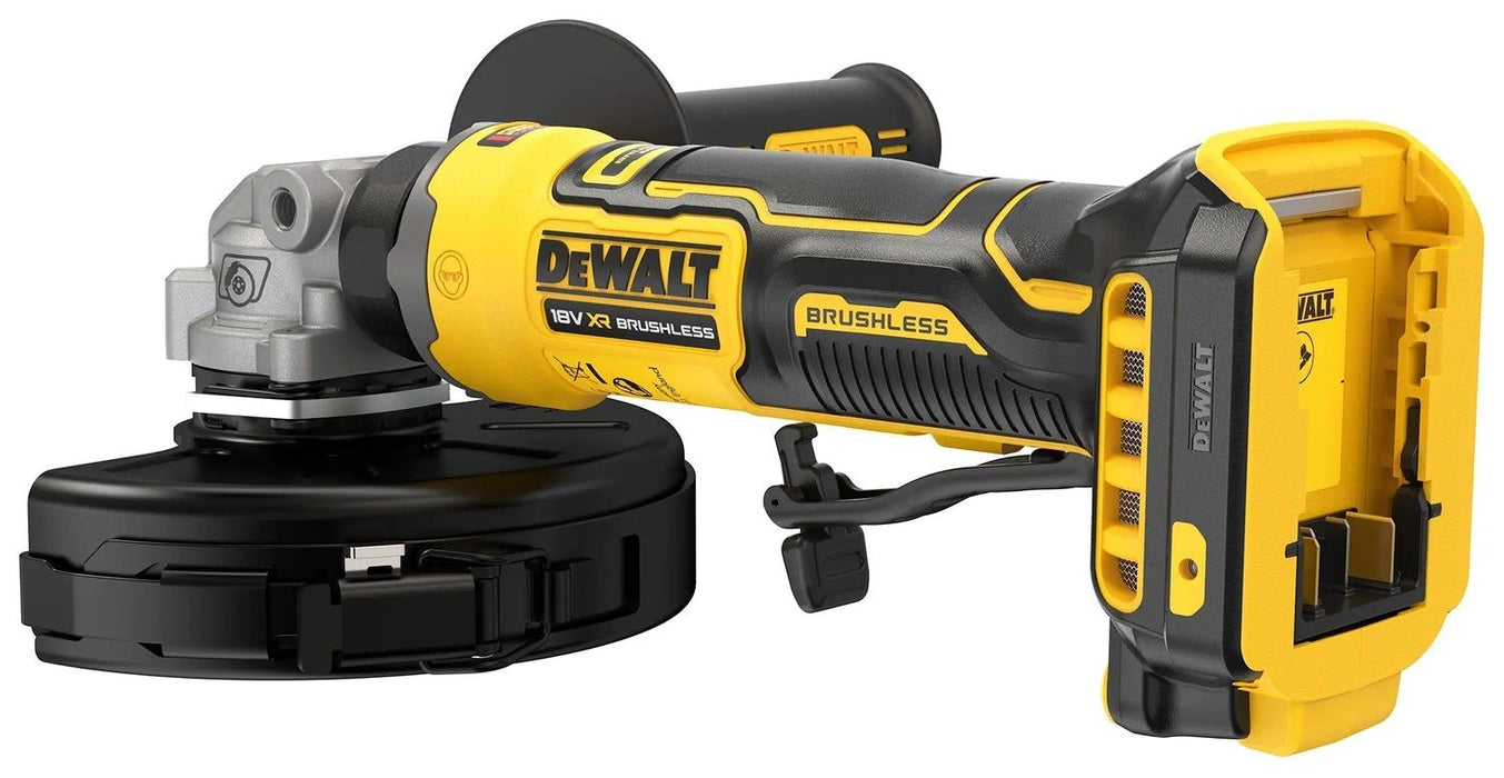 Акумулаторен ъглошлайф DeWalt - DCG404NT-XJ, 18V, без батерия и зарядно, с куфар