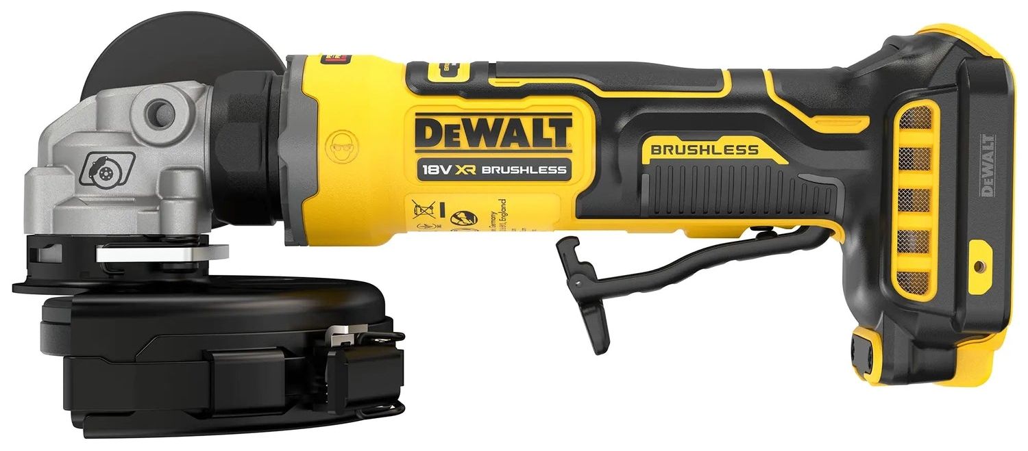 Акумулаторен ъглошлайф DeWalt - DCG404NT-XJ, 18V, без батерия и зарядно, с куфар