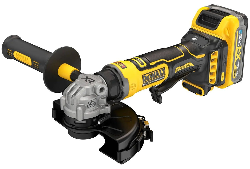 АКУМУЛАТОРЕН ЪГЛОШЛАЙФ 2Х3.5AH 18V 125ММ