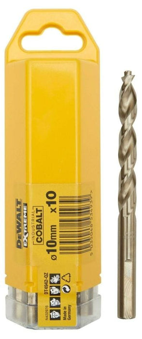 Комплект свредла за метал DeWALT - DT4942-QZ, 10x133 mm, 10 броя