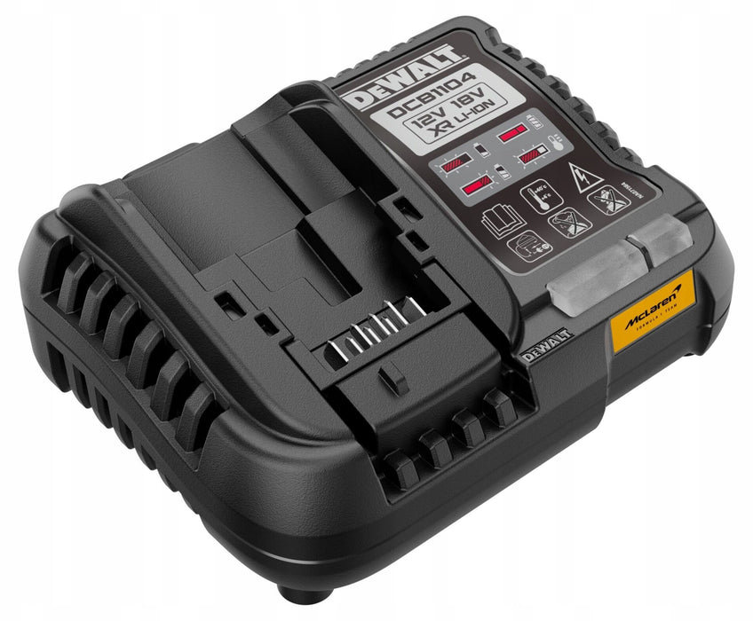 Винтоверт DeWALT - McLaren F1, DCD81MP2T-QW, с 2 броя батерии, зарядно и куфар