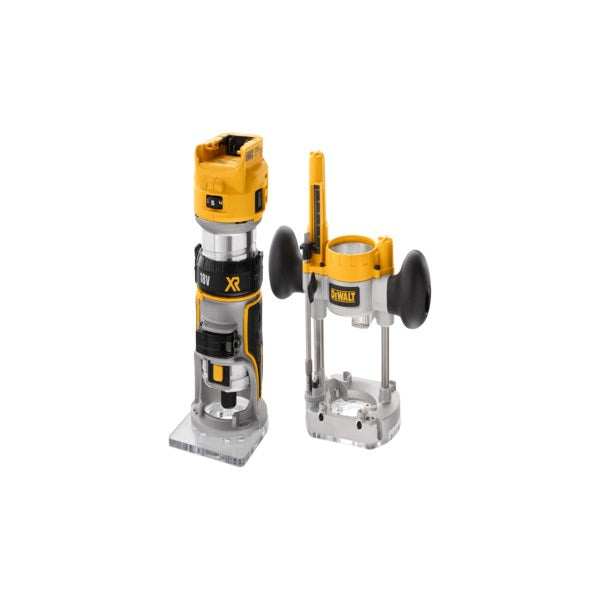 DEWALT 18V XR БЕЗЧЕТКОВ 8ММ (¼”) РУТЕР