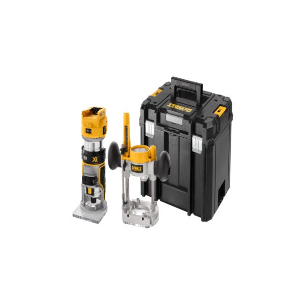 DEWALT 18V XR БЕЗЧЕТКОВ 8ММ (¼”) РУТЕР