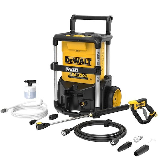 DeWALT DCMPW1600N-XJ водоструйка компактна с батерия, жълта