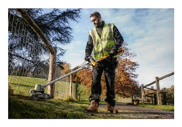 DEWALT DCMST561N-XJ храсторез/тример с корда 35 см батерия Черен, Жълт