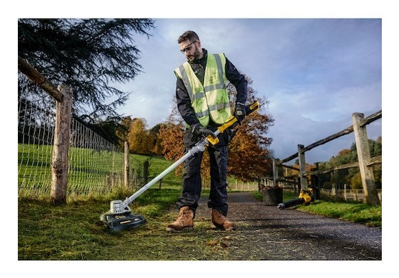 DEWALT DCMST561N-XJ храсторез/тример с корда 35 см батерия Черен, Жълт